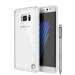 Note 7 Case Punkcase® LUCID 2.0 White Series w/ PUNK SHIELD Screen Protector | Ultra Fit (Color in image: white)