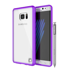 Cargar imagen en el visor de la galería, Note 7 Case Punkcase® LUCID 2.0 Purple Series w/ PUNK SHIELD Screen Protector | Ultra Fit (Color in image: purple)
