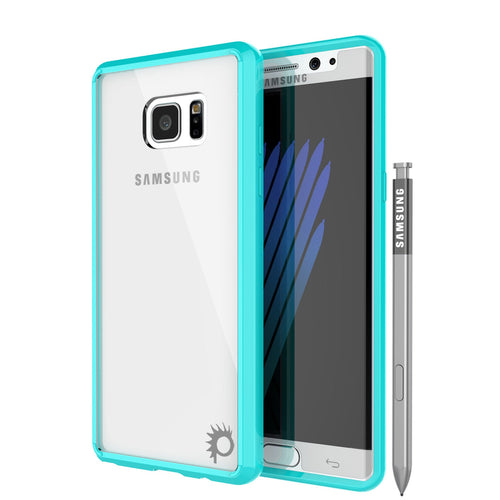 Note 7 Case Punkcase® LUCID 2.0 Teal Series w/ PUNK SHIELD Screen Protector | Ultra Fit (Color in image: teal)