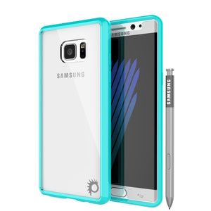 Note 7 Case Punkcase® LUCID 2.0 Teal Series w/ PUNK SHIELD Screen Protector | Ultra Fit (Color in image: teal)