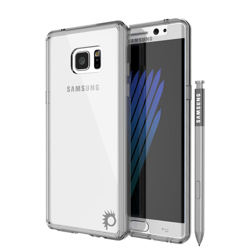 Note 7 Case Punkcase® LUCID 2.0 Crystal Black Series w/ PUNK SHIELD Screen Protector | Ultra Fit (Color in image: crystal Black)