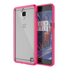 Cargar imagen en el visor de la galería, OnePlus 3 Case Punkcase® LUCID 2.0 Pink Series w/ SHIELD GLASS Lifetime Warranty Exchange (Color in image: pink)
