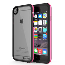 Cargar imagen en el visor de la galería, Apple iPhone 8 Waterproof Case, PUNKcase CRYSTAL 2.0 Pink W/ Attached Screen Protector  | Warranty (Color in image: Teal)
