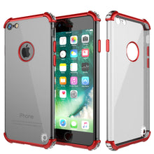 Cargar imagen en el visor de la galería, iPhone 7 Case, Punkcase [BLAZE SERIES] Protective Cover W/ PunkShield Screen Protector [Shockproof] [Slim Fit] for Apple iPhone [Red] 
