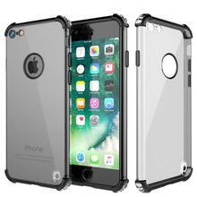 Cargar imagen en el visor de la galería, iPhone SE (4.7&quot;) Case, Punkcase [BLAZE SERIES] Protective Cover W/ PunkShield Screen Protector [Shockproof] [Slim Fit] for Apple iPhone [Black] (Color in image: Black)
