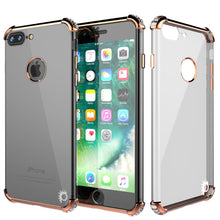 Cargar imagen en el visor de la galería, iPhone 7 PLUS Case, Punkcase [BLAZE SERIES] Protective Cover W/ PunkShield Screen Protector [Shockproof] [Slim Fit] for Apple iPhone 7 PLUS [Silver] 
