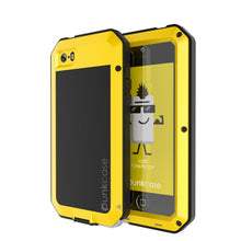 Cargar imagen en el visor de la galería, iPhone SE/5/5s Case, Punkcase® METALLIC Series NEON w/ TEMPERED GLASS | Aluminum Frame (Color in image: Neon)

