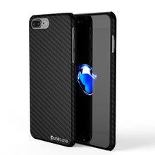 Load image into Gallery viewer, iPhone 8+ Plus Case - Punkcase CarbonShield Jet Black (Color in image: Jet Balck)
