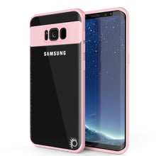 Cargar imagen en el visor de la galería, Galaxy S8 Plus Case, Punkcase [MASK Series] [PINK] Full Body Hybrid Dual Layer TPU Cover W/ Protective PUNKSHIELD Screen Protector (Color in image: pink)
