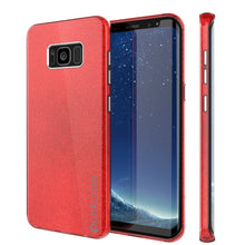 Load image into Gallery viewer, Galaxy S8 Plus Case, Punkcase Galactic 2.0 Series Ultra Slim Protective Armor TPU Cover [Red] (Color in image: red)
