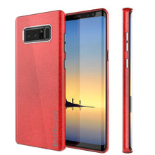Cargar imagen en el visor de la galería, Galaxy Note 8 Case, Punkcase Galactic 2.0 Series Ultra Slim Protective Armor [Red] (Color in image: red)

