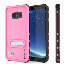 Load image into Gallery viewer, Protector [PURPLE]Galaxy S8 Waterproof Case, Punkcase [KickStud Series] [Slim Fit] [IP68 Certified] [Shockproof] [Snowproof] Armor Cover [Pink] (Color in image: Pink)
