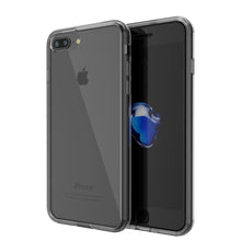 Load image into Gallery viewer, iPhone 7 Case Punkcase® LUCID 2.0 Crystal Black Series w/ PUNK SHIELD Screen Protector | Ultra Fit (Color in image: crystal black)
