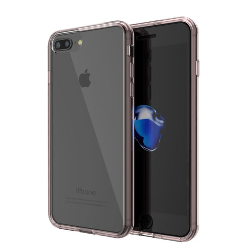 iPhone 7 Case Punkcase® LUCID 2.0 Crystal Pink Series w/ PUNK SHIELD Screen Protector | Ultra Fit (Color in image: crystal pink)
