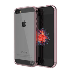 Cargar imagen en el visor de la galería, iPhone SE/5S/5 Case Punkcase® LUCID 2.0 Crystal Pink Series w/ PUNK SHIELD Screen Protector | Ultra Fit (Color in image: crystal pink)
