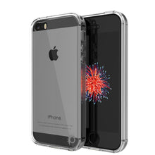 Cargar imagen en el visor de la galería, iPhone SE/5S/5 Case Punkcase® LUCID 2.0 Clear Series Series w/ PUNK SHIELD Screen Protector | Ultra Fit (Color in image: clear)
