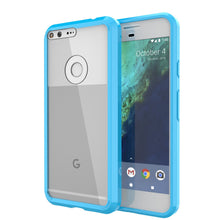 Load image into Gallery viewer, Google Pixel XL Case Punkcase® LUCID 2.0 Light Blue Series w/ PUNK SHIELD Glass Screen Protector | Ultra Fit (Color in image: light blue)
