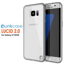 Cargar imagen en el visor de la galería, S7 Edge Case Punkcase® LUCID 2.0 Crystal Black Series w/ PUNK SHIELD Screen Protector | Ultra Fit (Color in image: crystal pink)
