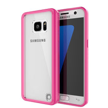 Cargar imagen en el visor de la galería, S7 Case Punkcase® LUCID 2.0 Pink Series w/ PUNK SHIELD Glass Screen Protector | Ultra Fit (Color in image: pink)

