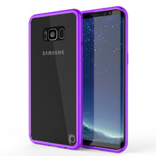 Cargar imagen en el visor de la galería, S8 Case Punkcase® LUCID 2.0 Purple Series w/ PUNK SHIELD Screen Protector | Ultra Fit (Color in image: purple)
