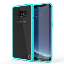 Cargar imagen en el visor de la galería, S8 Case Punkcase® LUCID 2.0 Teal Series w/ PUNK SHIELD Screen Protector | Ultra Fit (Color in image: teal)
