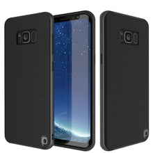 Load image into Gallery viewer, Galaxy S8 PLUS Case, PunkCase [Stealth Series] Hybrid 3-Piece Shockproof Dual Layer Cover [Non-Slip] [Soft TPU + PC Bumper] with PUNKSHIELD Screen Protector for Samsung S8+ [Grey] (Color in image: Grey)
