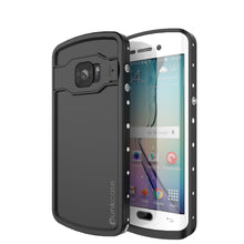 Cargar imagen en el visor de la galería, Galaxy S6 EDGE Plus Waterproof Case, Punkcase StudStar White Shock/Dirt Proof | Lifetime Warranty (Color in image: white)
