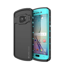 Load image into Gallery viewer, Galaxy s6 EDGE Plus Waterproof Case, Punkcase StudStar Teal Water/Shock Proof | Lifetime Warranty (Color in image: teal)
