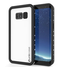 Cargar imagen en el visor de la galería, Galaxy S8 Waterproof Case, Punkcase StudStar White Thin 6.6ft Underwater IP68 Shock/Snow Proof (Color in image: white)
