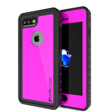 Cargar imagen en el visor de la galería, iPhone 7+ Plus Waterproof IP68 Case, Punkcase [Pink] [StudStar Series] [Slim Fit] [Dirtproof] (Color in image: pink)
