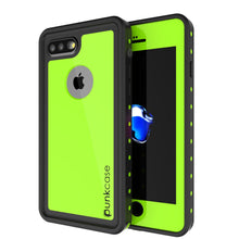 Cargar imagen en el visor de la galería, iPhone 8+ Plus Waterproof Case, Punkcase [StudStar Series] [Light Green] [Slim Fit] [Shockproof] [Dirtproof] [Snowproof] Armor Cover (Color in image: light green)
