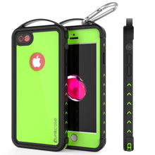 Cargar imagen en el visor de la galería, iPhone 8 Waterproof Case, Punkcase ALPINE Series, Light Green | Heavy Duty Armor Cover (Color in image: light green)
