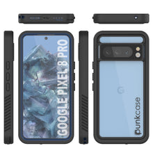 Load image into Gallery viewer, Funda resistente al agua para Google Pixel 8 Pro, Punkcase [Serie Extrema] con cubierta blindada y protector de pantalla integrado [Azul Marino]
