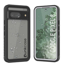 Load image into Gallery viewer, Carcasa impermeable Google Pixel 8, Punkcase [Serie Extrema], cubierta protectora resistente con protector de pantalla incorporado [blanca].
