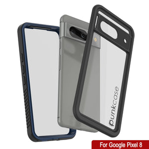 Funda impermeable para Google Pixel 9, Punkcase [Extreme Series] Armor Cover con protector de pantalla incorporado [azul marino]