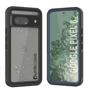 Funda impermeable para Google Pixel 9, Punkcase [Extreme Series] Armor Cover con protector de pantalla incorporado [azul marino]