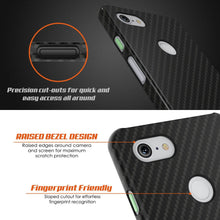 Cargar imagen en el visor de la galería, Google Pixel 4 CarbonShield Heavy Duty &amp; Ultra Thin Leather Cover 
