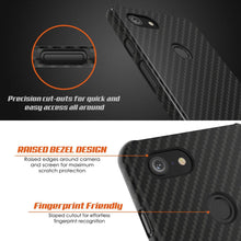 Cargar imagen en el visor de la galería, Google Pixel 4 XL CarbonShield Heavy Duty &amp; Ultra Thin Leather Cover 
