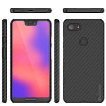 Cargar imagen en el visor de la galería, Google Pixel 4 XL CarbonShield Heavy Duty &amp; Ultra Thin Leather Cover 

