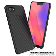 Cargar imagen en el visor de la galería, Google Pixel 4 XL CarbonShield Heavy Duty &amp; Ultra Thin Leather Cover 
