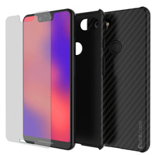 Cargar imagen en el visor de la galería, Google Pixel 4 XL CarbonShield Heavy Duty &amp; Ultra Thin Leather Cover 
