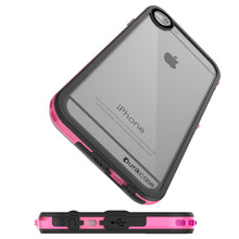 Load image into Gallery viewer, Apple iPhone 7/6s/6 Waterproof Case, PUNKcase CRYSTAL 2.0 Pink W/ Attached Screen Protector  | Warranty (Color in image: Light Green)
