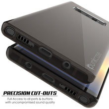 Cargar imagen en el visor de la galería, Galaxy Note 8 Case, Punkcase Galactic 2.0 Series Ultra Slim Protective Armor [Black/grey] (Color in image: gold)
