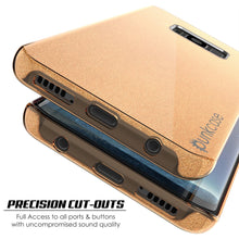 Load image into Gallery viewer, Galaxy S8 Plus Case, Punkcase Galactic 2.0 Series Ultra Slim Protective Armor TPU Cover [Gold] (Color in image: red)
