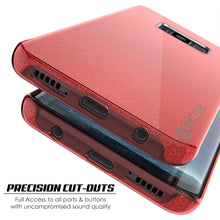 Load image into Gallery viewer, Galaxy S8 Plus Case, Punkcase Galactic 2.0 Series Ultra Slim Protective Armor TPU Cover [Red] (Color in image: black/grey)
