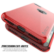 Cargar imagen en el visor de la galería, iPhone SE (4.7&quot;) Case, Punkcase Galactic 2.0 Series Ultra Slim Protective Armor TPU Cover [Red] (Color in image: gold)
