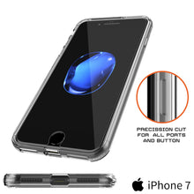 Cargar imagen en el visor de la galería, iPhone 7 Case Punkcase® LUCID 2.0 Clear Series Series w/ PUNK SHIELD Screen Protector | Ultra Fit (Color in image: white)
