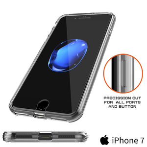 iPhone 7 Case Punkcase® LUCID 2.0 Clear Series Series w/ PUNK SHIELD Screen Protector | Ultra Fit (Color in image: white)