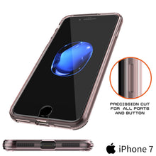 Load image into Gallery viewer, iPhone 7 Case Punkcase® LUCID 2.0 Crystal Pink Series w/ PUNK SHIELD Screen Protector | Ultra Fit (Color in image: black)
