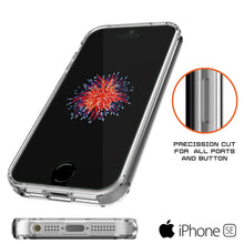 Cargar imagen en el visor de la galería, iPhone SE/5S/5 Case Punkcase® LUCID 2.0 Clear Series Series w/ PUNK SHIELD Screen Protector | Ultra Fit (Color in image: light blue)
